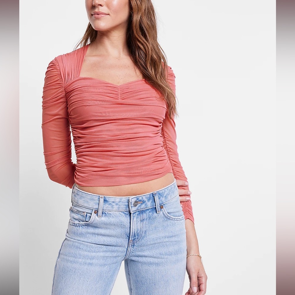 NWT Express Body Contour Mesh Top